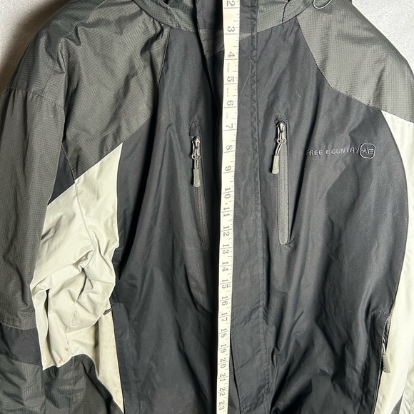 Free Country Men’s Large‎ Water Resistant Fleece Lined Insulated Jacket - Picture 6 of 9